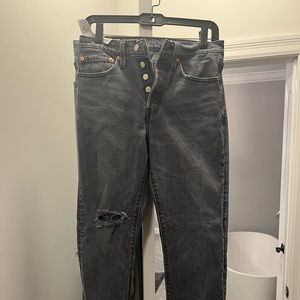 Levi's straight crop - great condition!